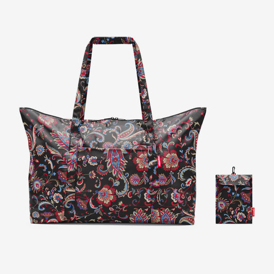 mini maxi travelbag paisley black