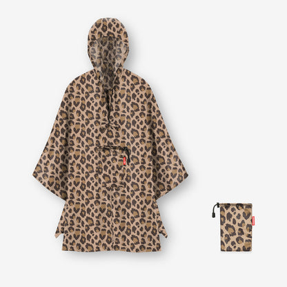 mini maxi poncho leo macchiato