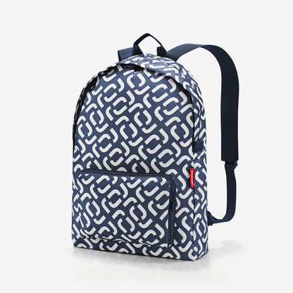 mini maxi rucksack signature navy