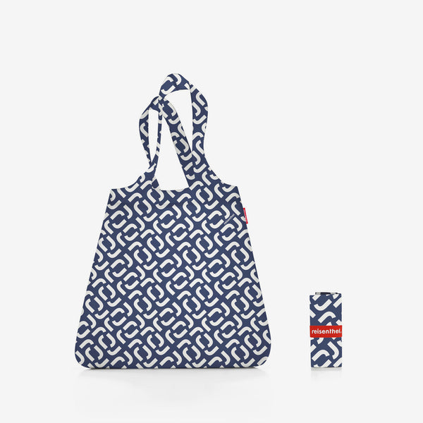 mini maxi shopper signature navy