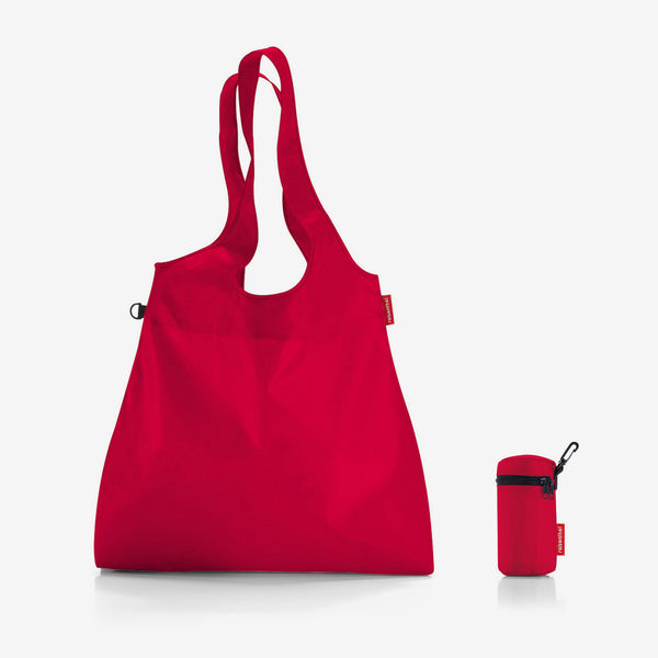 mini maxi shopper L red