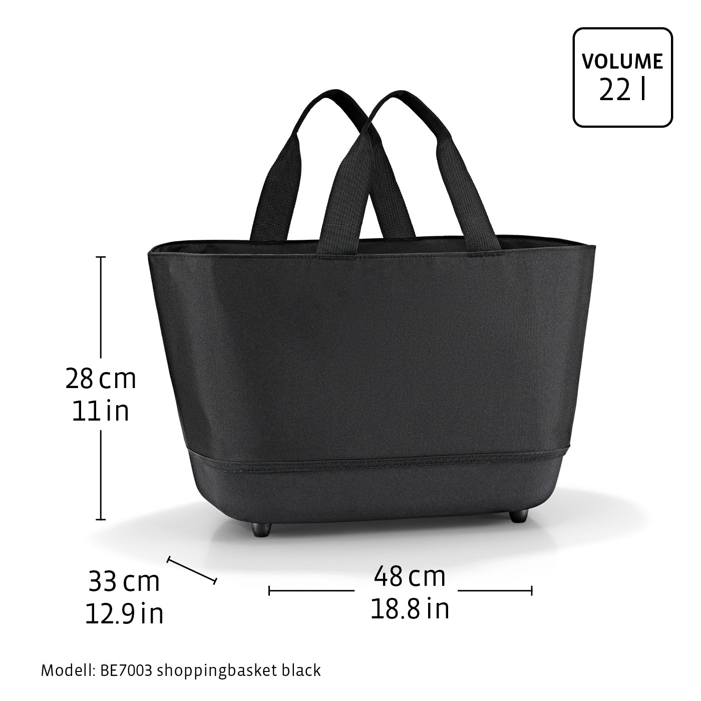 shoppingbasket black