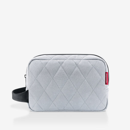 cosmeticpouch M rhombus light grey