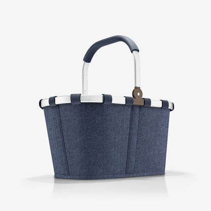 carrybag herringbone dark blue