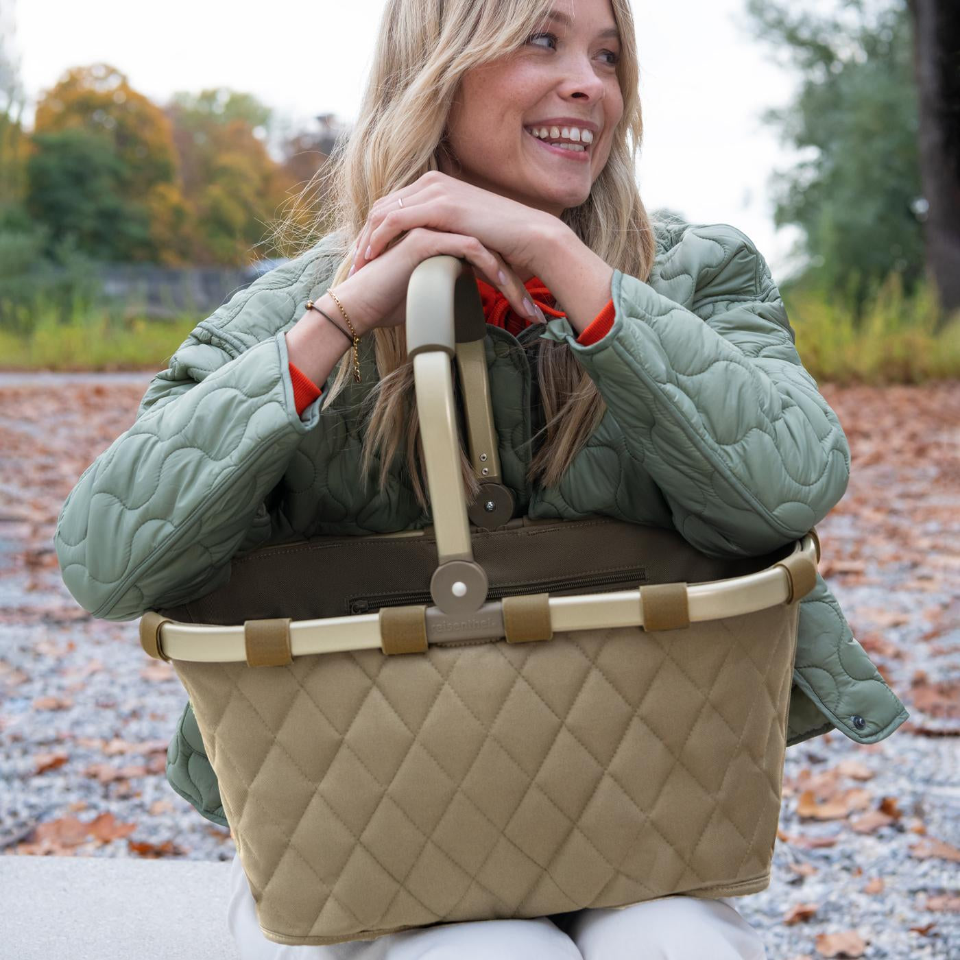 carrybag frame rhombus olive