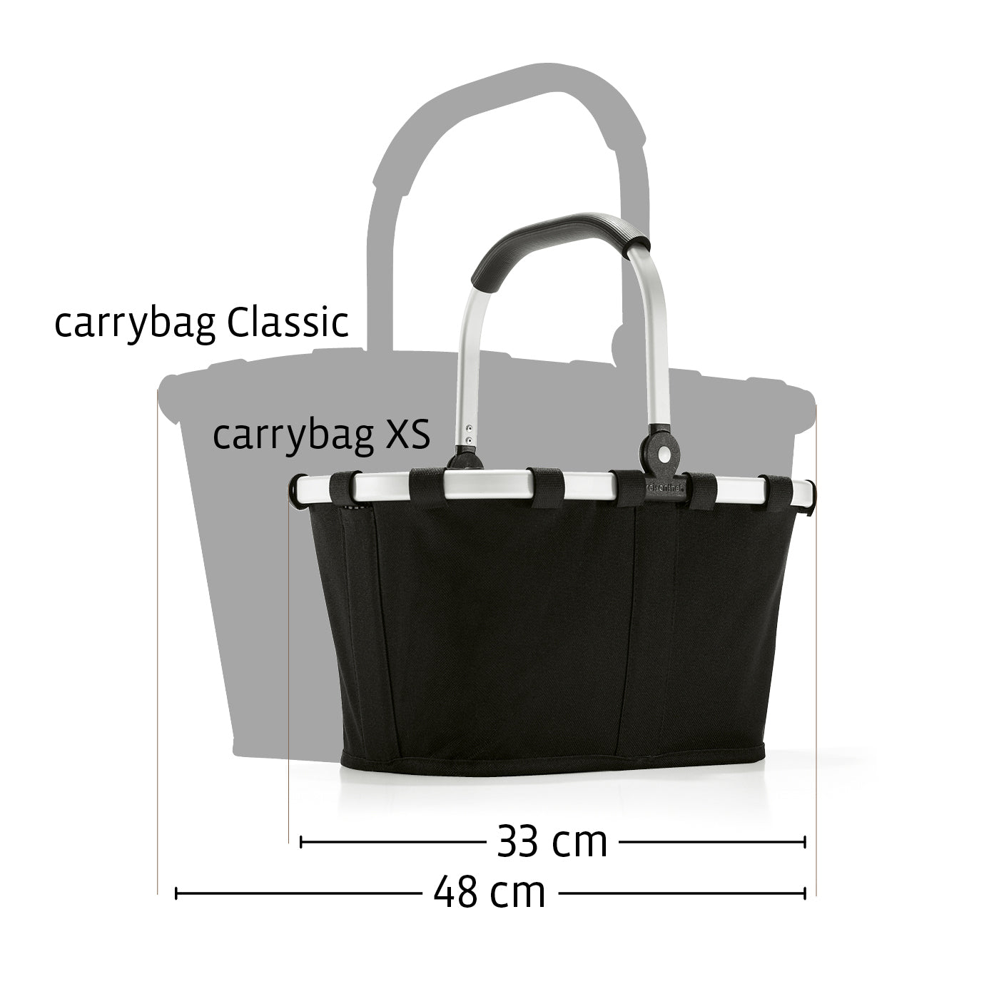 carrybag twist silver