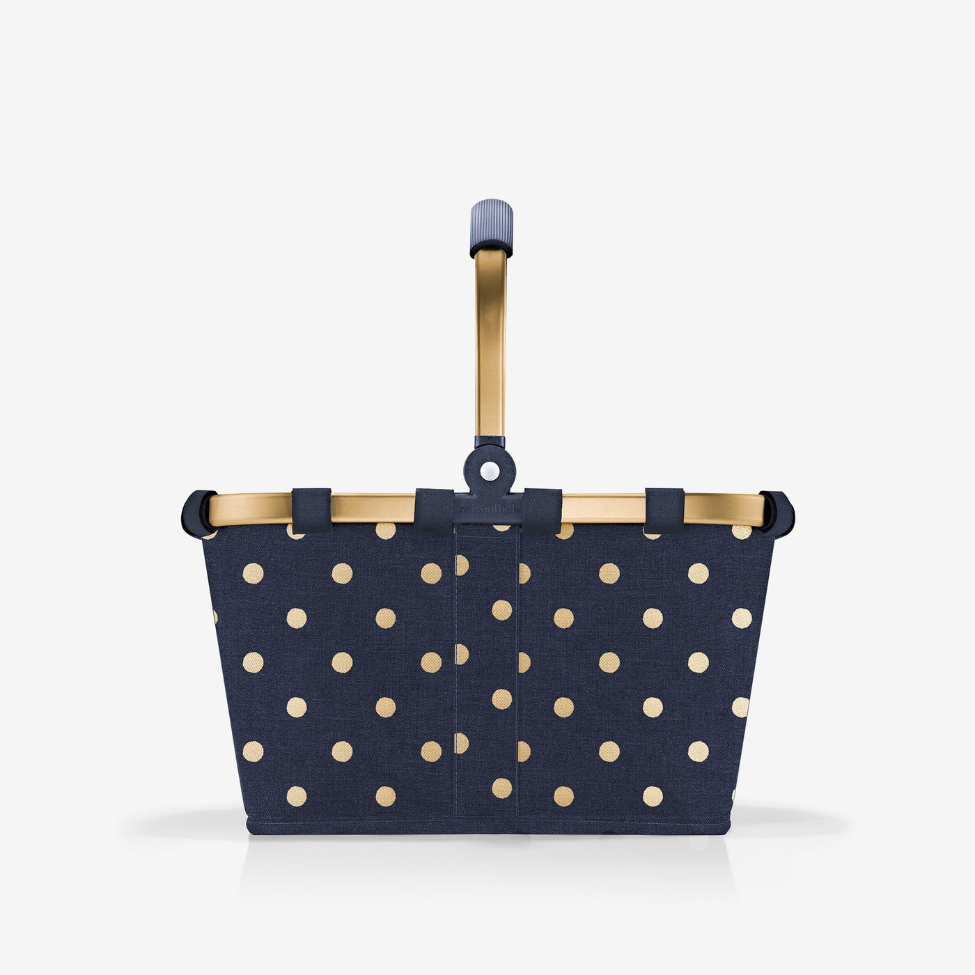 carrybag XS frame metallic dots blue