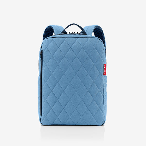 classic backpack M rhombus blue