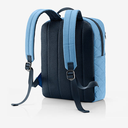 classic backpack M rhombus blue