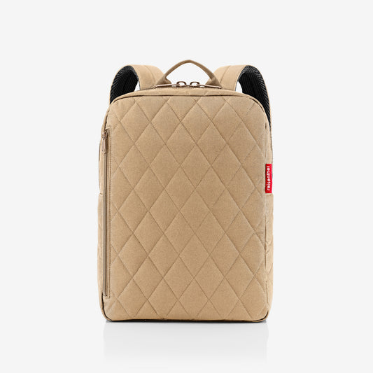 classic backpack M rhombus ginger