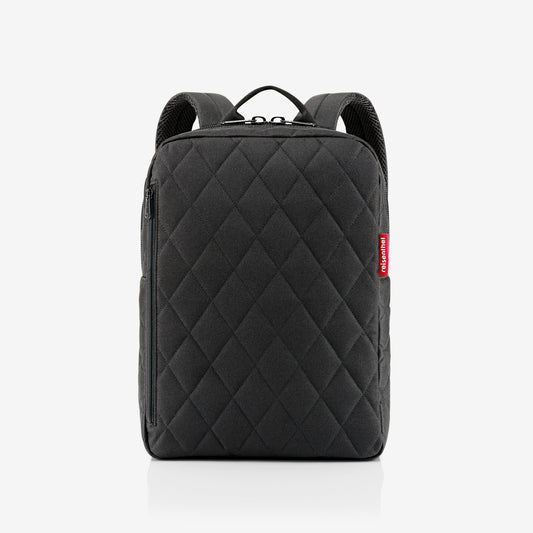 classic backpack M rhombus black