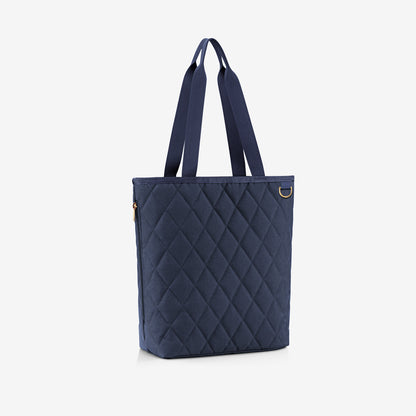 classic shopper M rhombus midnight gold