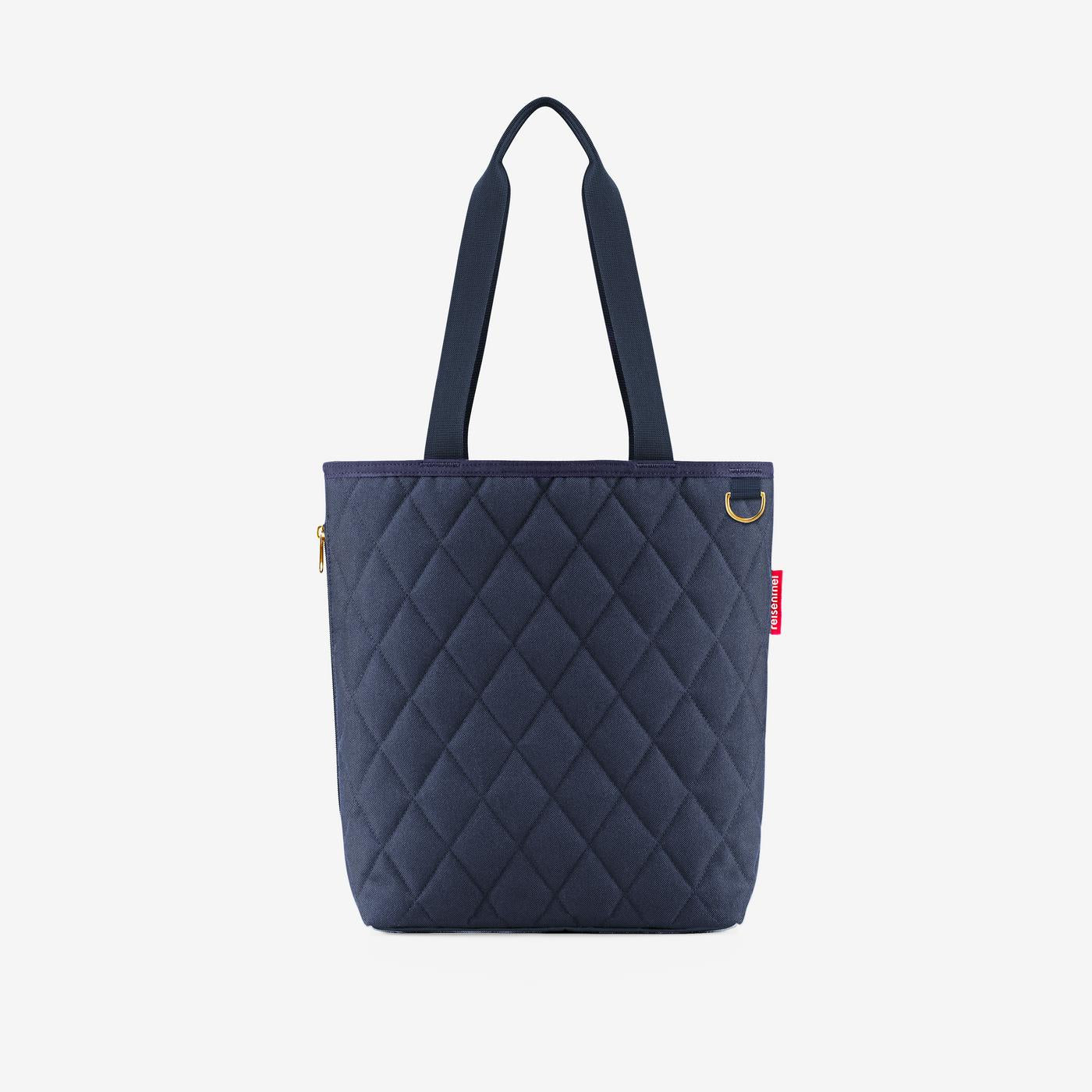 classic shopper M rhombus midnight gold