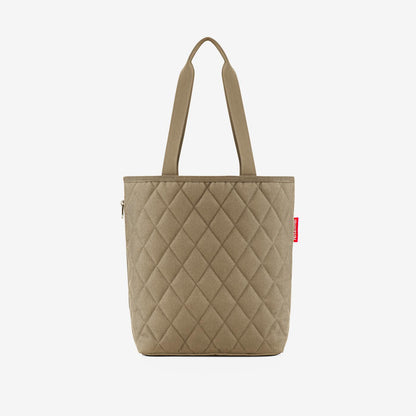 classic shopper M rhombus olive