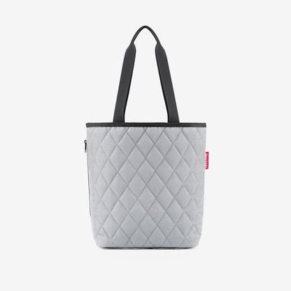 classic shopper M rhombus light grey