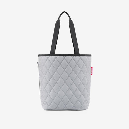 classic shopper M rhombus light grey