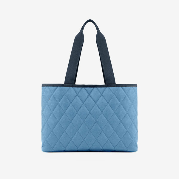 classic shopper L rhombus blue