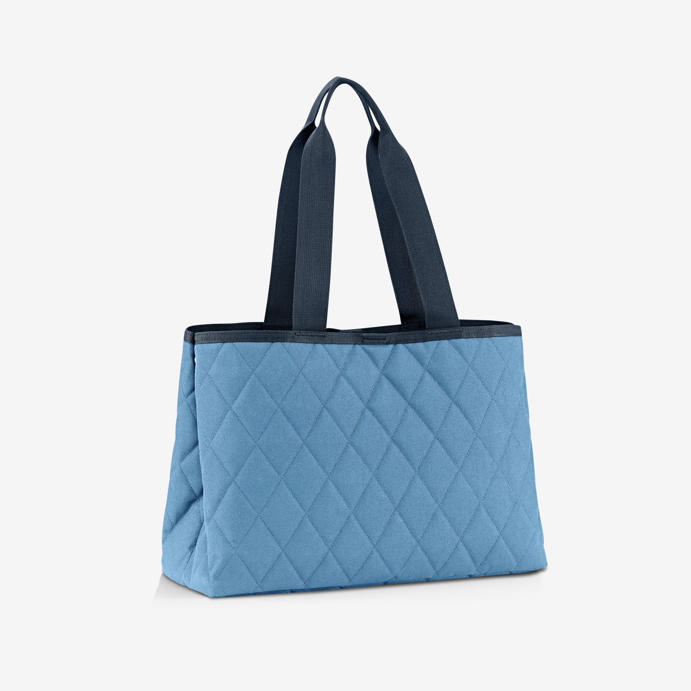 classic shopper L rhombus blue