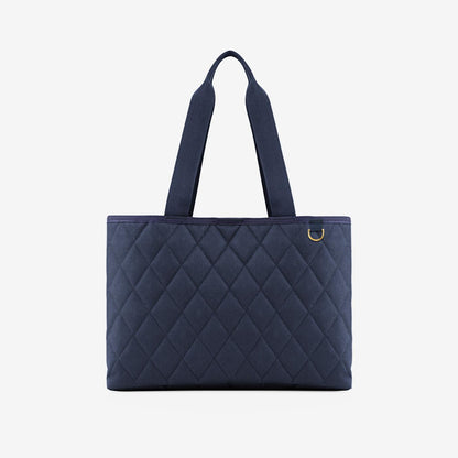 classic shopper L rhombus midnight gold