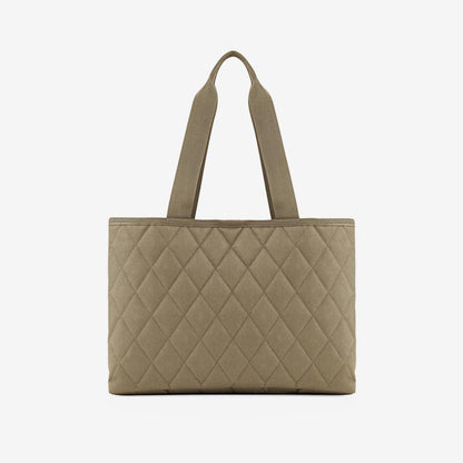 classic shopper L rhombus olive