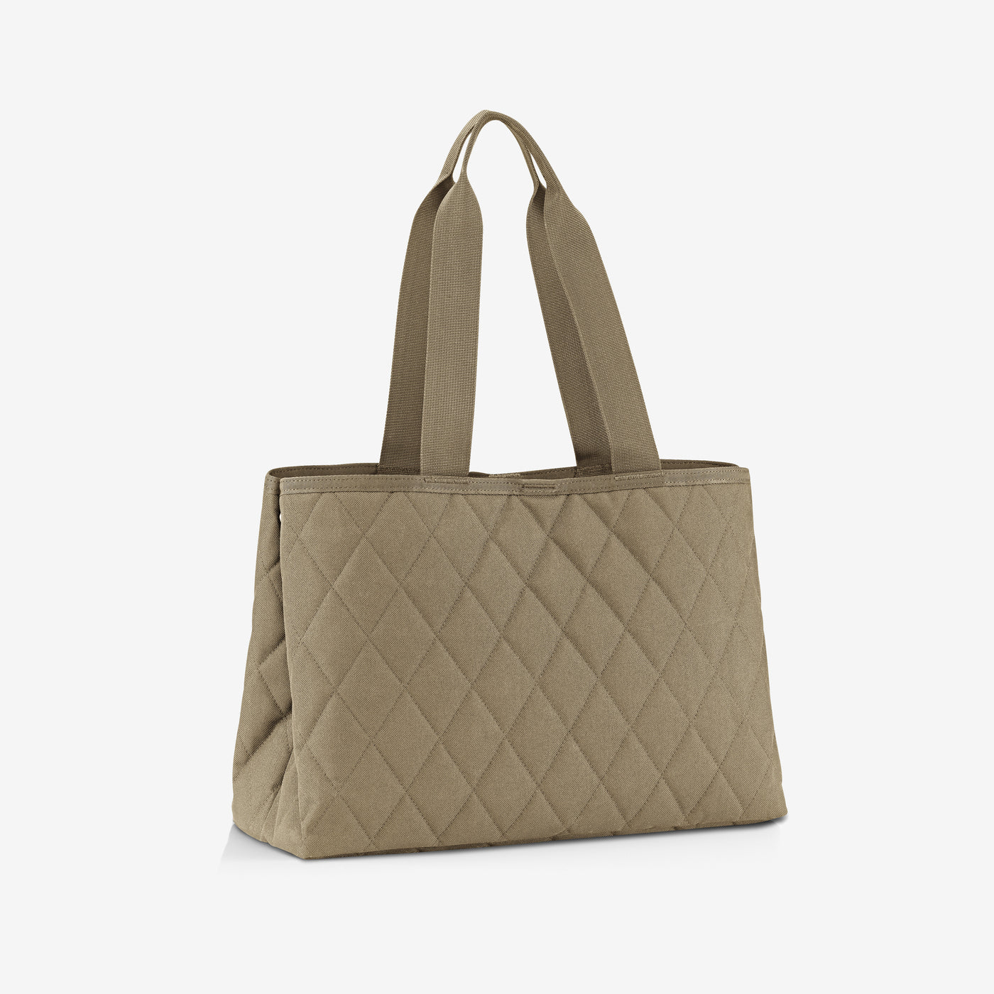 classic shopper L rhombus olive