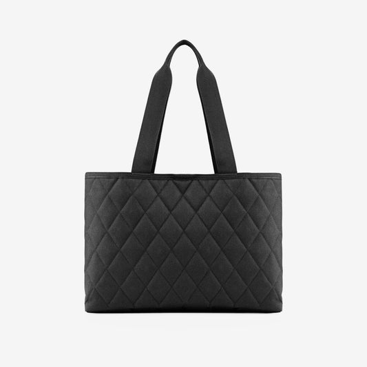 classic shopper L rhombus black