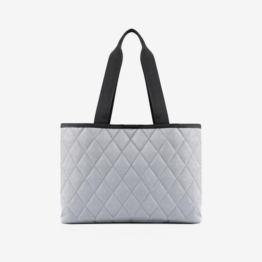 classic shopper L rhombus light grey