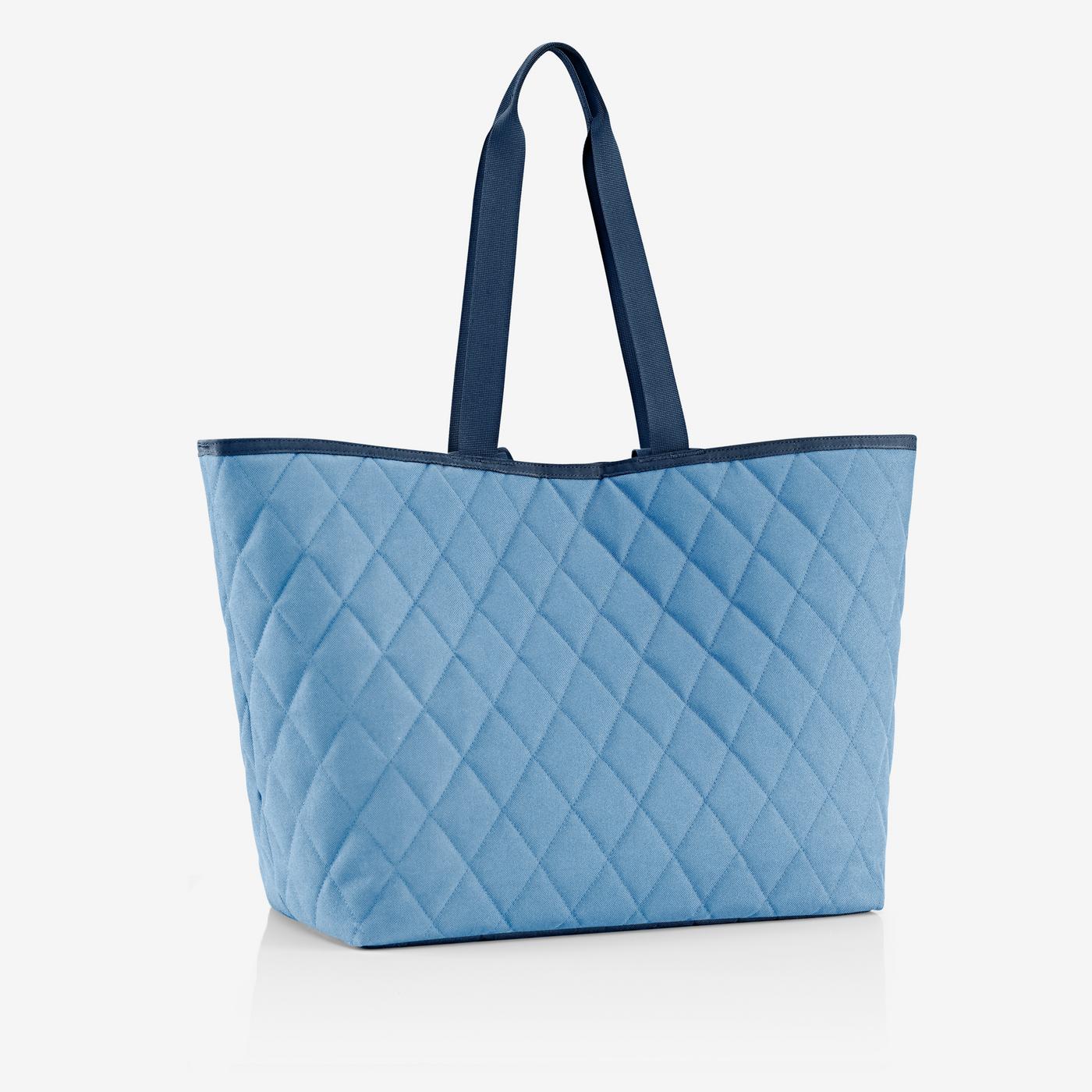 classic shopper XL rhombus blue