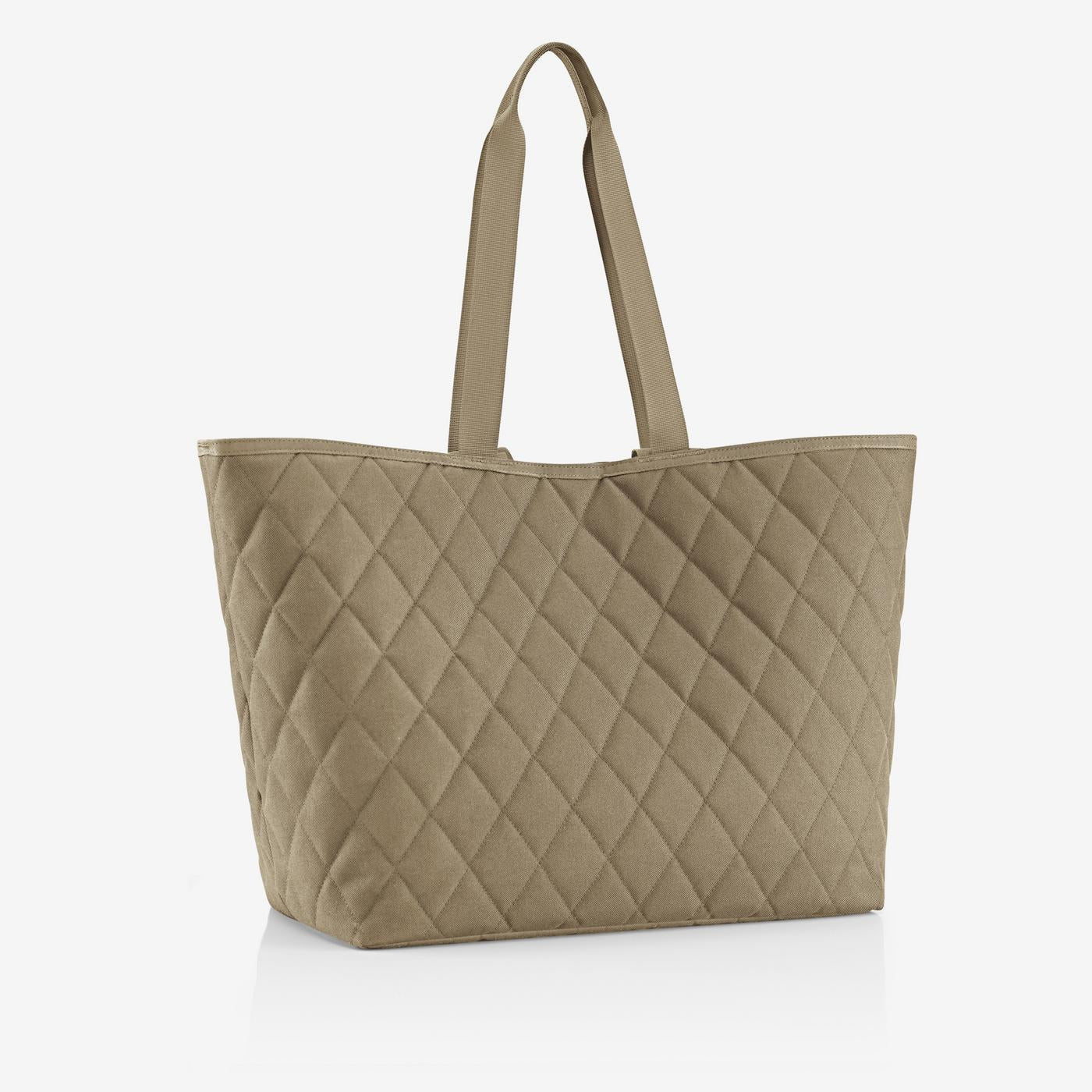 classic shopper XL rhombus olive