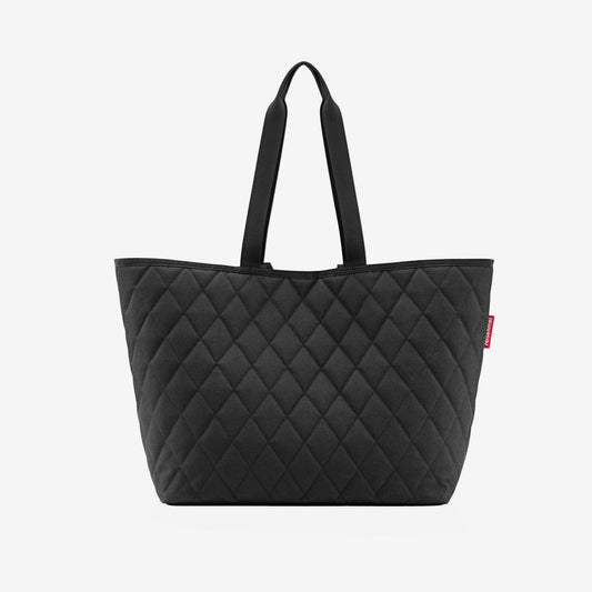 classic shopper XL rhombus black