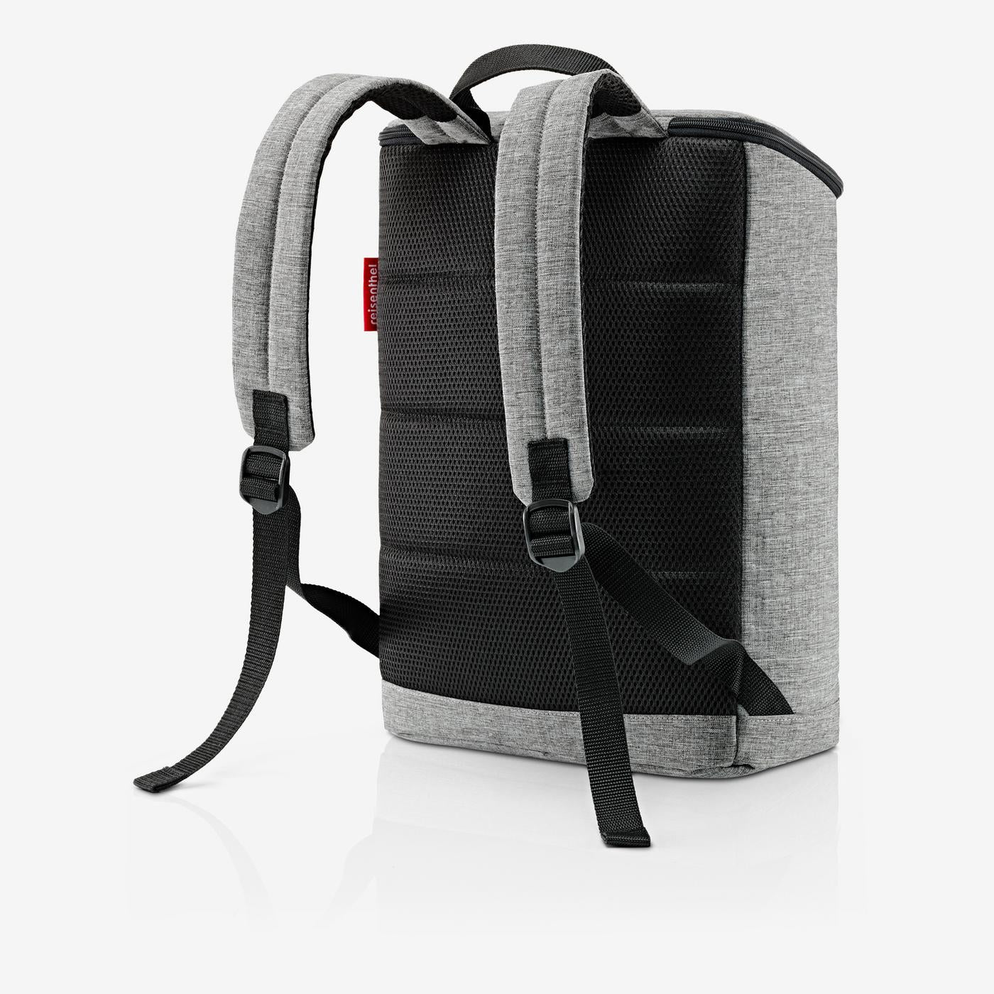 overnighter-backpack M twist silver