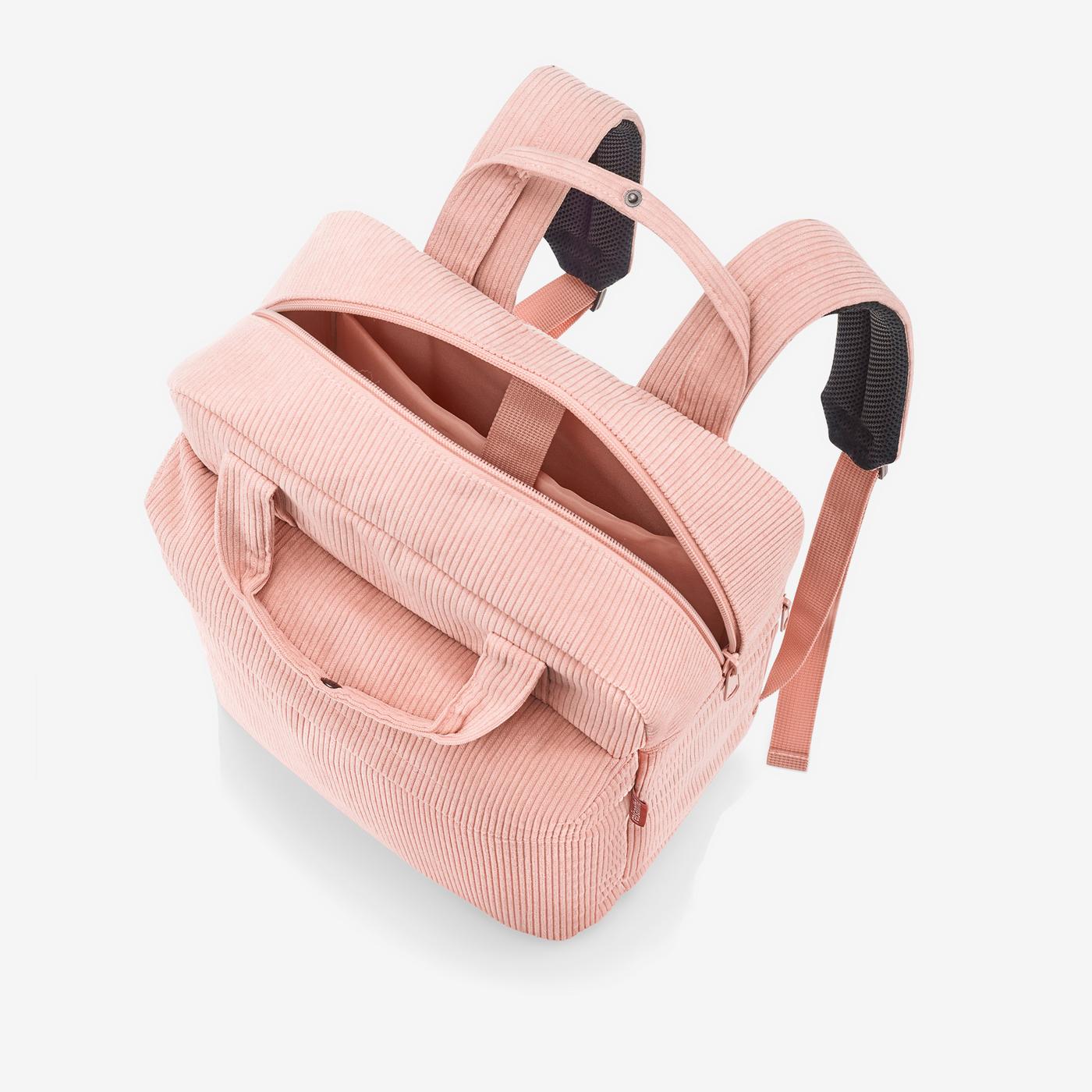 allday backpack M cord blush