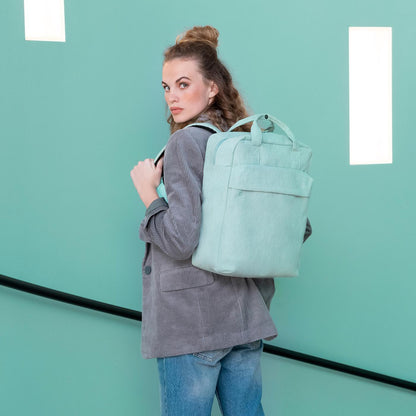 allday backpack M cord mint