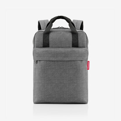 allday backpack M twist silver