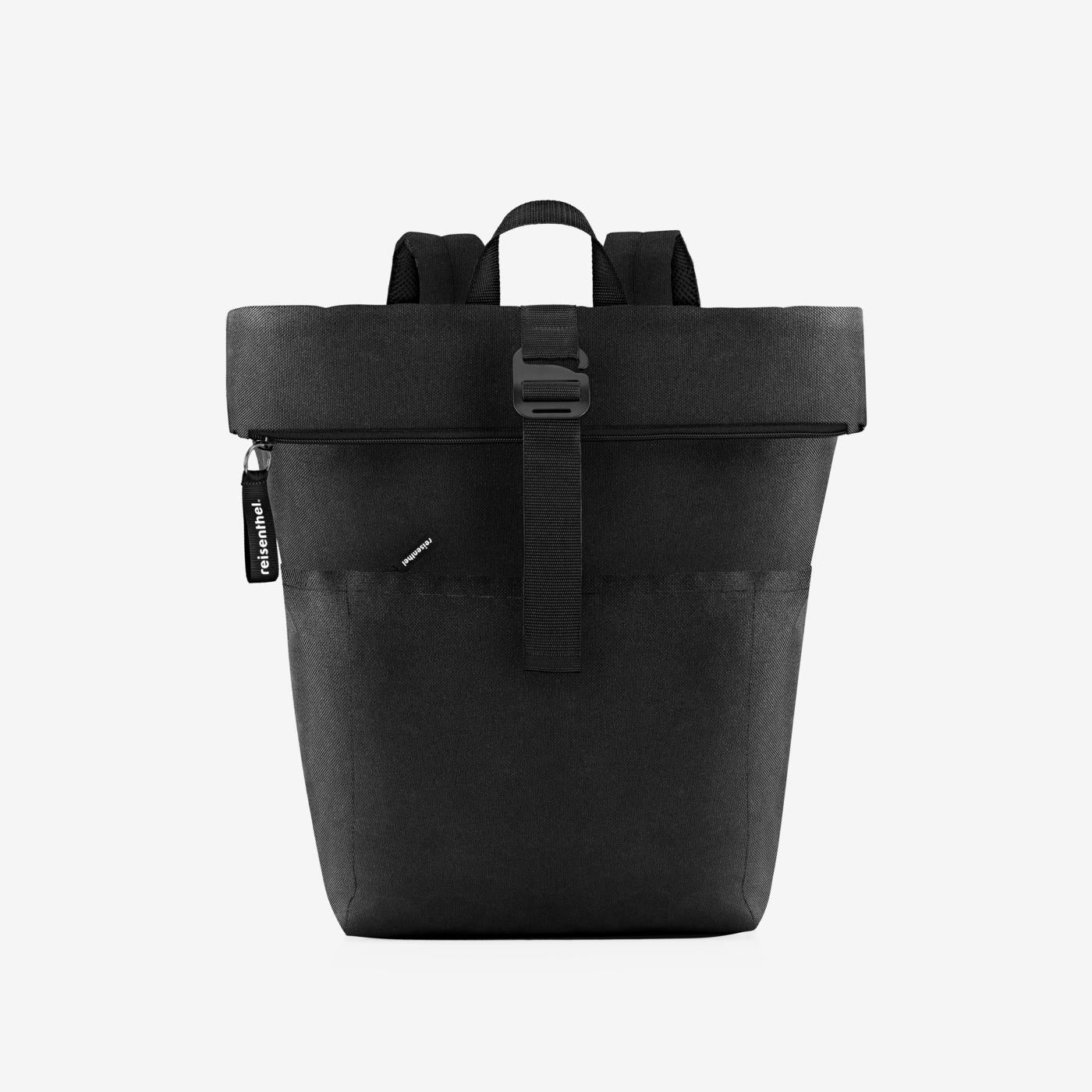 rolltop backpack black