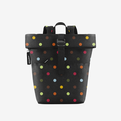 rolltop backpack dots