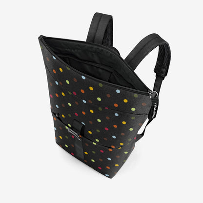 rolltop backpack dots