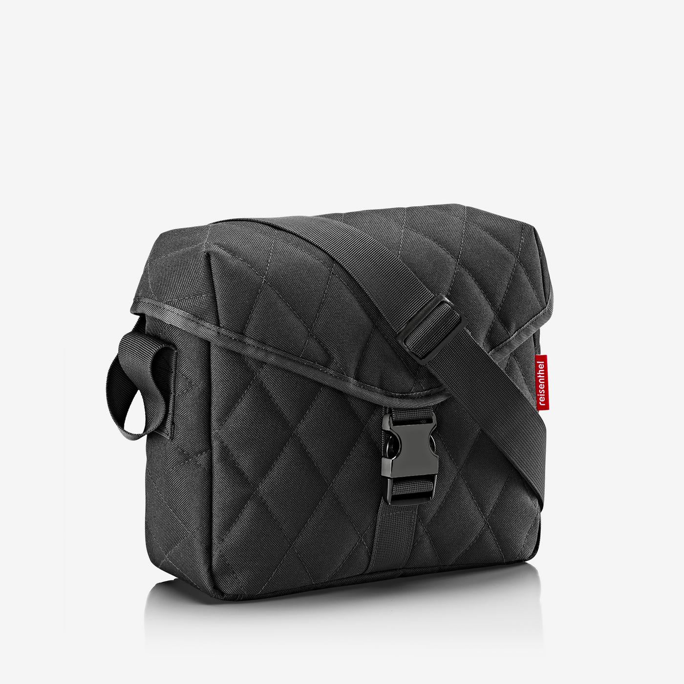 saddle bag M rhombus black