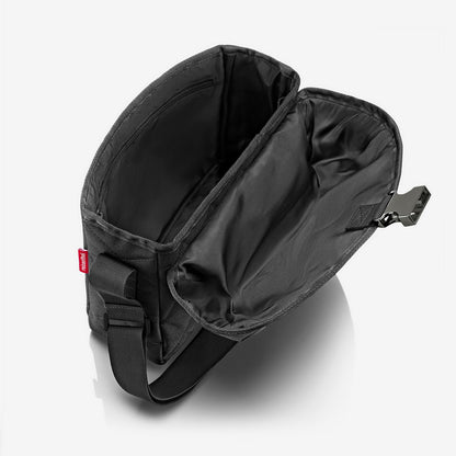 saddle bag M rhombus black