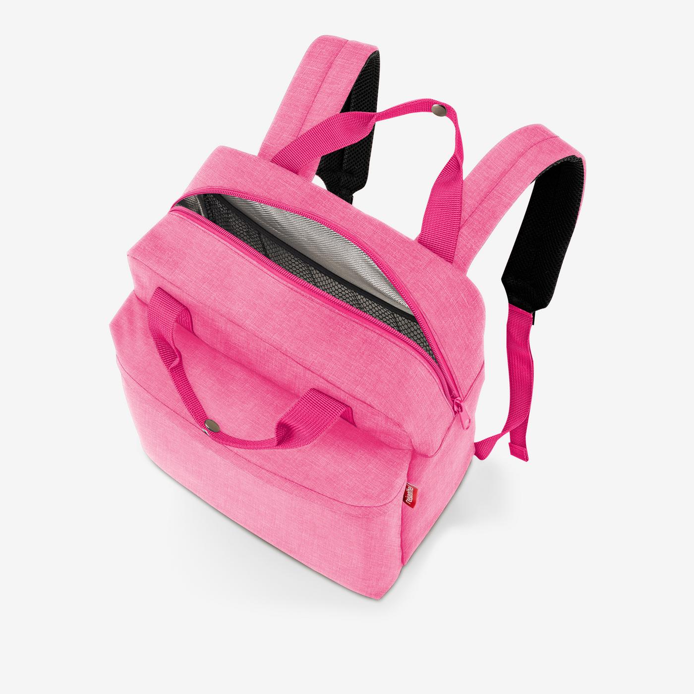 allday backpack M iso twist pink