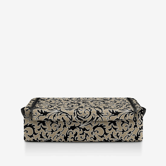 Reisenthel storagebox low baroque marble (Aufbewahrungsbox,schwarz)