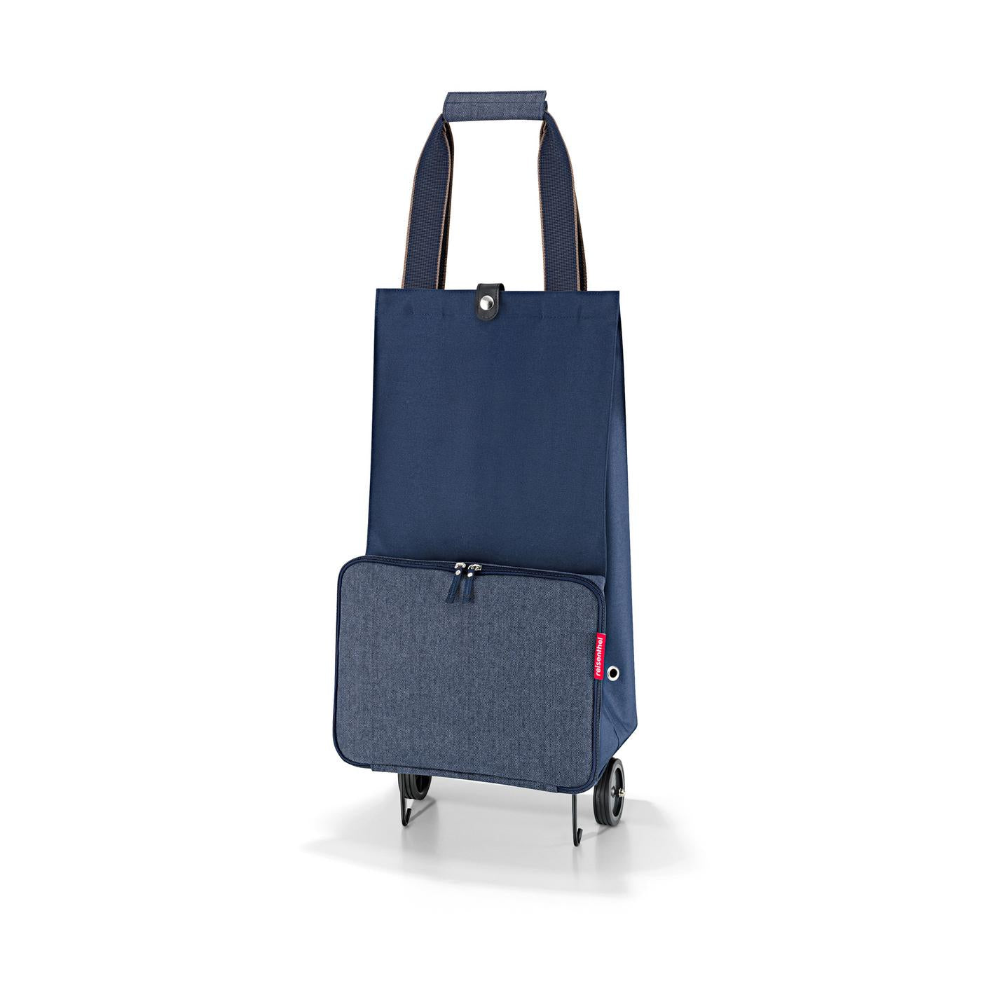 foldabletrolley herringbone dark blue