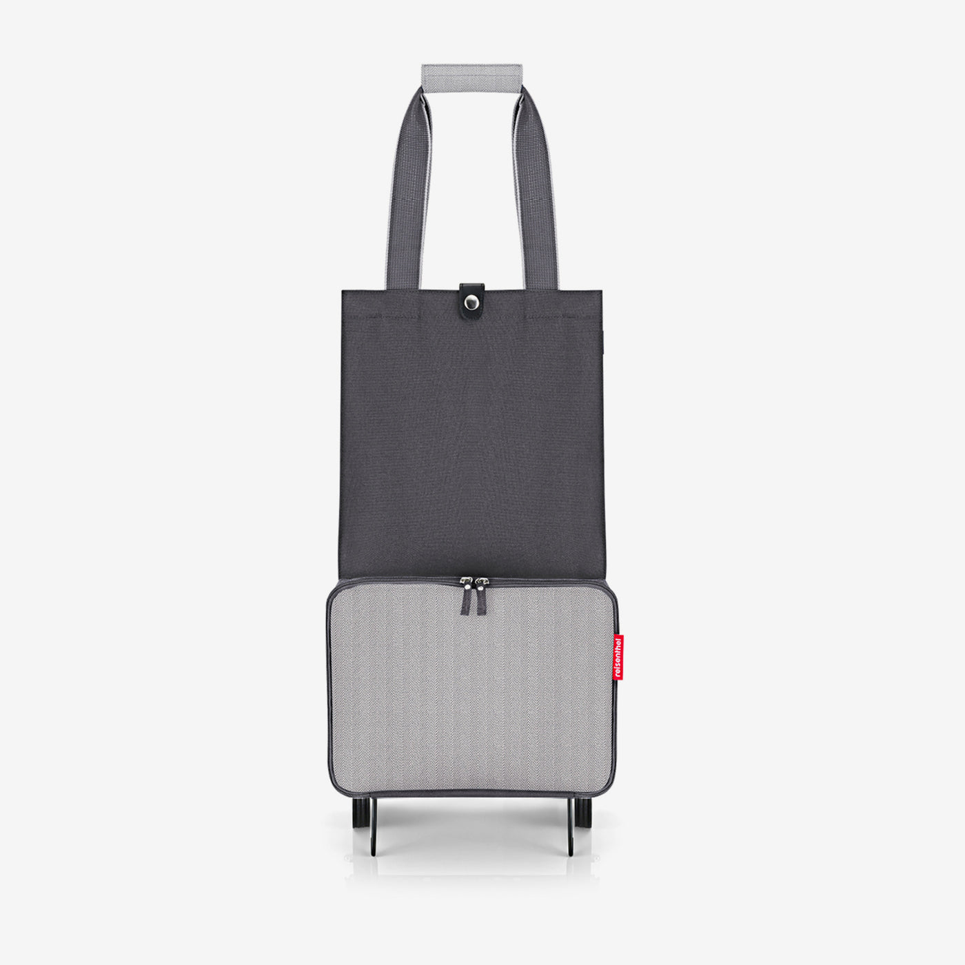 foldabletrolley herringbone grey