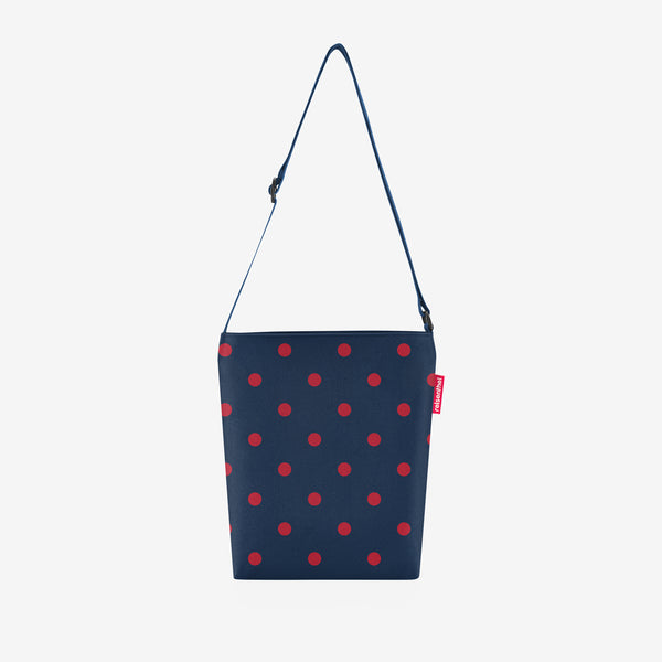 shoulderbag S mixed dots red