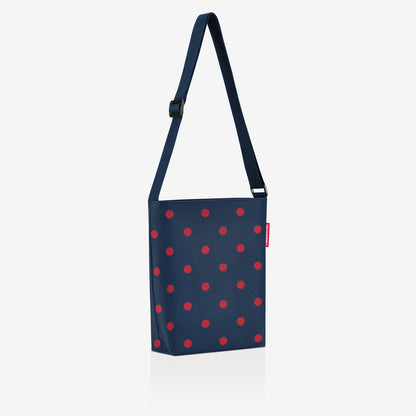 shoulderbag S mixed dots red