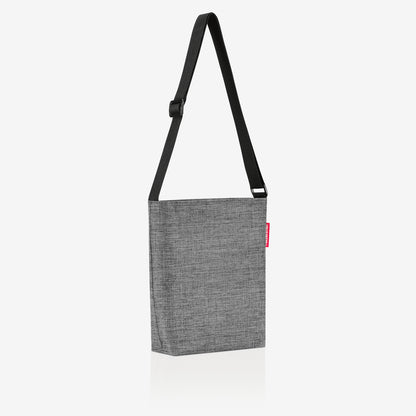 shoulderbag S twist silver