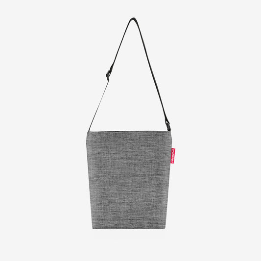 shoulderbag S twist silver