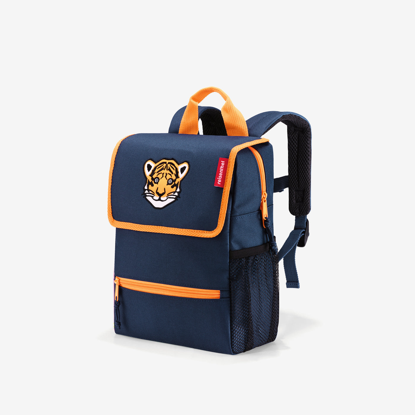 backpack kids tiger navy