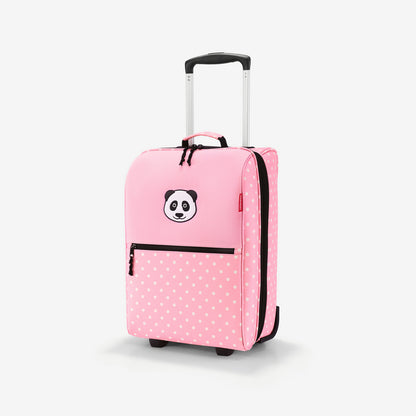 trolley XS kids panda dots pink