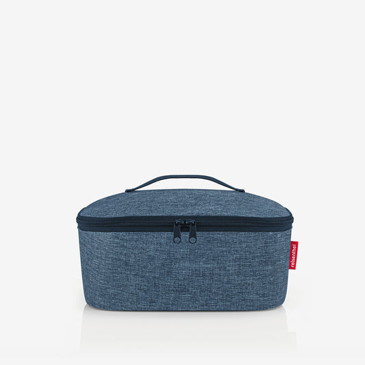 coolerbag M pocket twist blue